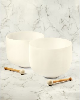 Set Binaurales - Do 12" Set Cuencos de Cuarzo