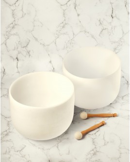 Set Binaurales - Si 14" Set Cuencos de Cuarzo