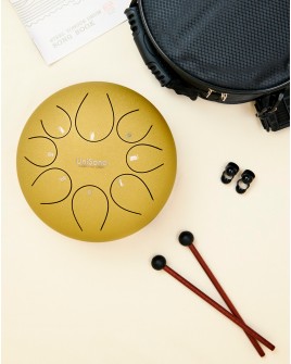 Steel Tongue Drum - 8 notas Hand Pan y Tongue Drums