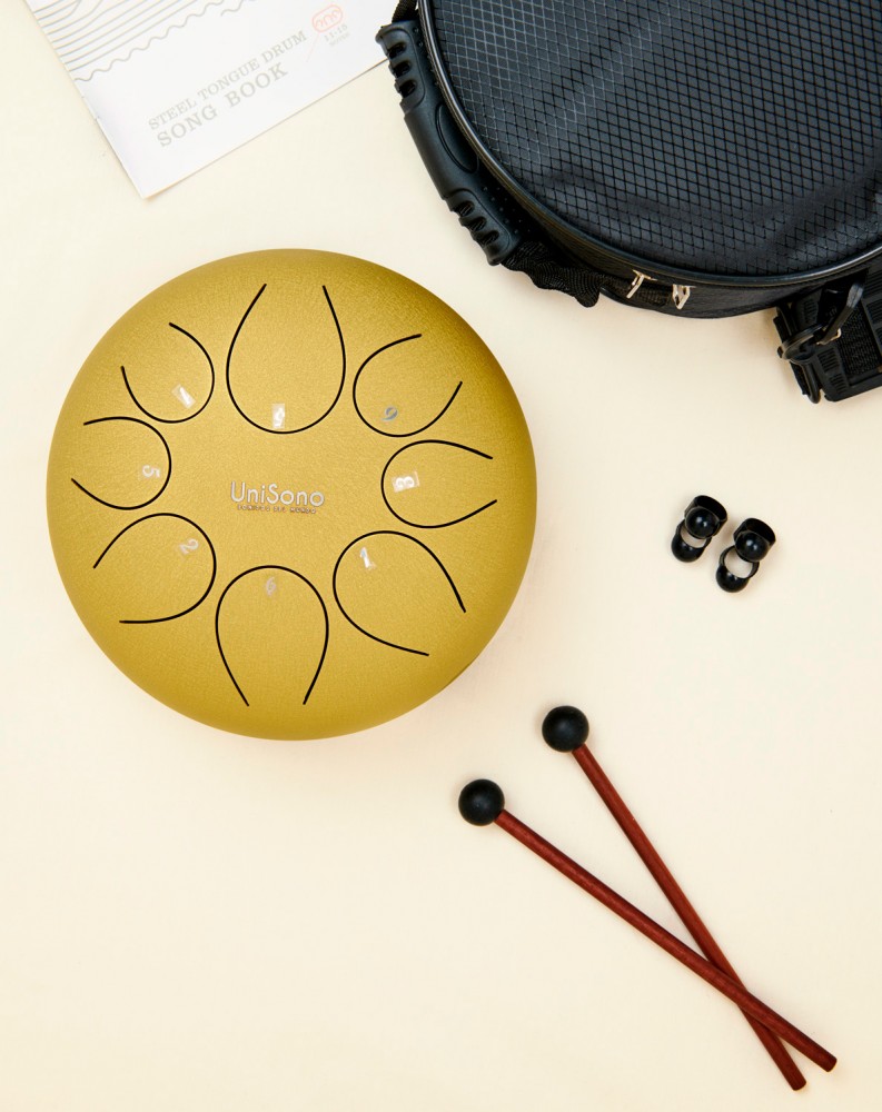 Steel Tongue Drum - 8 notas Hand Pan y Tongue Drums