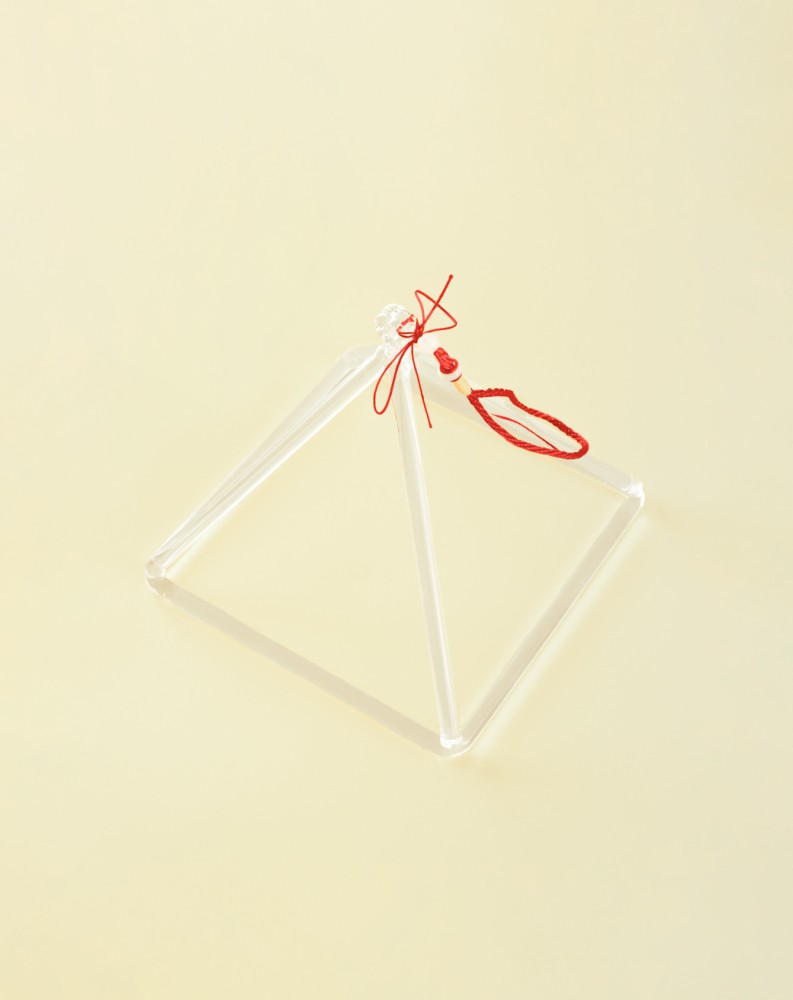 Pirámide de Cuarzo 8" + Bolso Pirámide de Cuarzo 8" Tienda