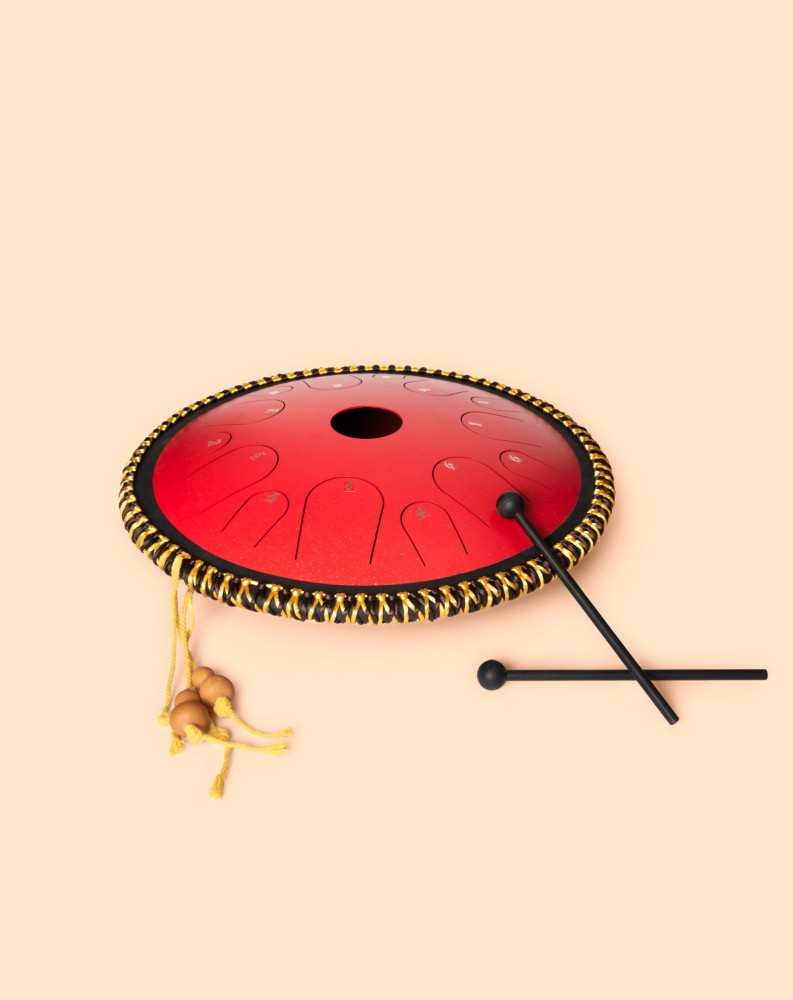 Steel Tongue Drum - 14 notas Hand Pan y Tongue Drums