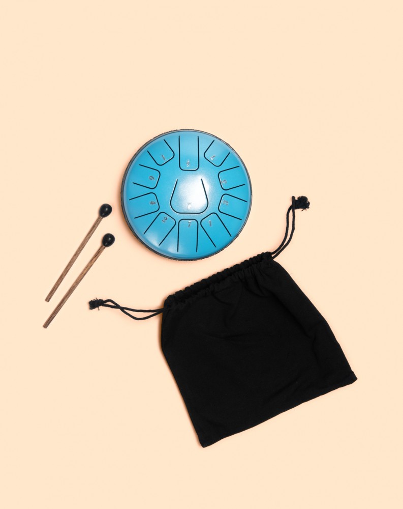 Steel Tongue Drum - Pocket 11 notas Hand Pan y Tongue Drums